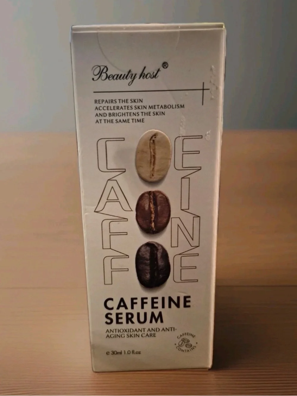Beauty Host Caffeine Serum ~ Retail $25